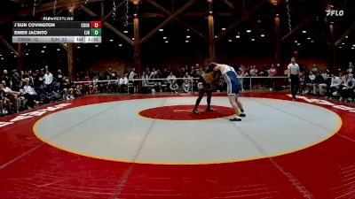 215 lbs Round 1 (16 Team) - Emer Jacinto, East Jackson HS vs J`Sun Covington, Cook