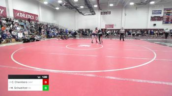 175 lbs Round Of 16 - Carter Chambers, Canton vs Mathias Schweitzer, Haddam-Killingworth