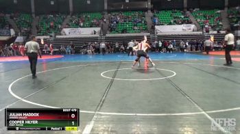 6A 215 lbs Quarterfinal - Cooper Hilyer, Fort Payne vs Julian Maddox, Shades Valley