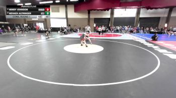 140 lbs Cons. Round 1 - Nevaeh Altringer, Azle vs Mindy Johnson, Borger