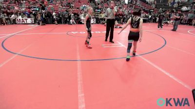 75 lbs Rr Rnd 1 - Bailey Ehler, Woodland Wrestling Club vs Jayden Caughlin, Cleveland Take Down Club