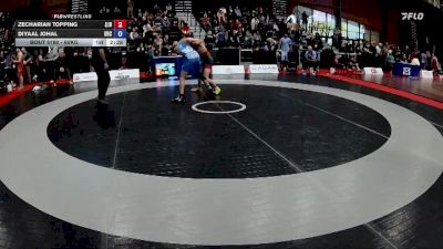 60kg Cons. Round 4 - Zechariah Topping, Saskatoon Junior Huskies vs Diyaal Johal, The ROC