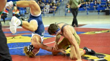 150 lbs 1st Place Match - Vincent Bouzakis, Notre Dame vs Mekhi Neal, St Mary Ryken