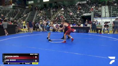 149 lbs 5th Place Match - Jackson Smith, IN vs Luke Banas, IL