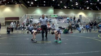 65 lbs Quarterfinals (8 Team) - Parker Stanisz, Indiana Outlaws vs Gavin Bussell, Saranac Youth Wrestling Club