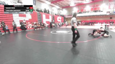 150 lbs Semifinal - Isaiah Rios, Toppenish vs Cheyzen Quevedo, Lake Stevens