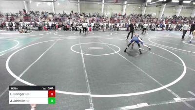 86 lbs Consi Of 8 #2 - Lakoda Beiriger, Norwood Mavericks vs Jd Johnson, Norwood Mavericks