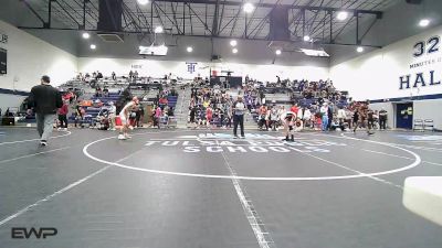 120 lbs Round Of 16 - Wilfido Garza, Bookert T Washington vs Cash Cloke, Coweta