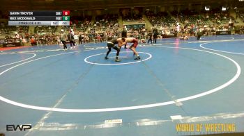 96 lbs Consi Of 8 #2 - Gavin Troyer, SWAT vs Rex McDonald, Port City Wrestling