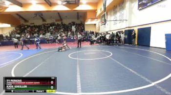 113 lbs Round 2 - Ty Perkins, American Leadership Academy Queen Creek vs Kade Sixkiller, Tuba City