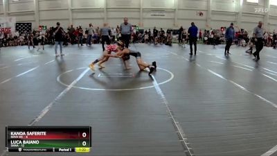 84 lbs Round 3 (10 Team) - Kanoa Saferite, NOVA WC vs Luca Baiano, SHWA