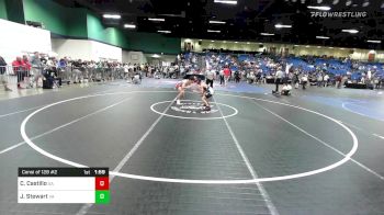 120 lbs Consi Of 128 #2 - Connor Castillo, GA vs Jacob Stewart, VA