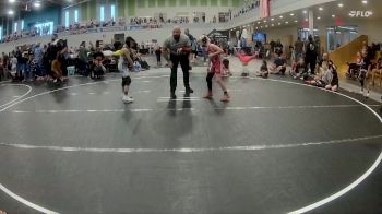 72 lbs Round 6 (10 Team) - RJ Cabrera, Florida Avengers vs Tatum De Lange, Panhandle Pitbulls