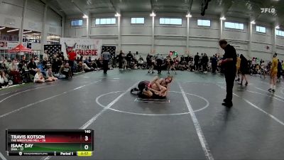 140 lbs Round 9 (10 Team) - Isaac Day, DWA vs Travis Kotson, The Wrestling Mill