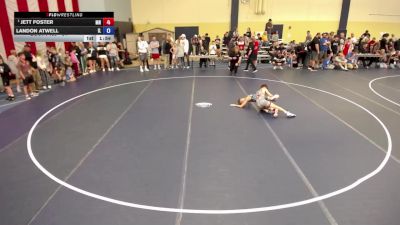 84 lbs 3rd Place Match - Jett Foster, MN vs Landon Atwell, IL
