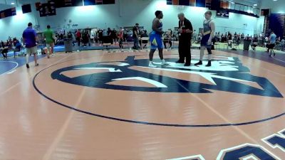 215 lbs Quarterfinal - Trey Sparks, New River WC vs Yasine Ishka, Viking Wrestling Club