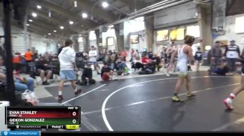 130 lbs Round 5 (8 Team) - Evan Stanley, POWA vs Gideon Gonzalez, TSB