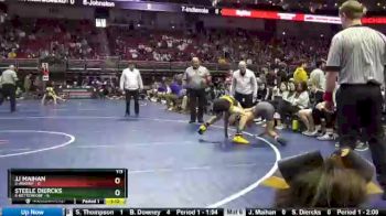 113 lbs 5th & 7th Place - JJ Maihan, 5-Ankeny vs Steele Diercks, 6-Bettendorf