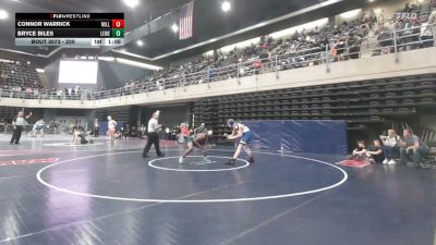 220 lbs Round Of 16 - Connor Warrick, Millport vs Bryce Biles, Lewes