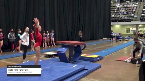 Kate Tomlyanovich - Women's Group, Ruby Gymnastics Academy ETC - 2021 Women's Xcel Region 4 Championships