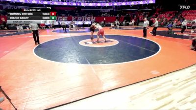 1A 285 lbs Champ. Round 1 - Chunk Dailey, Beardstown vs Dominic Swyers, Vandalia