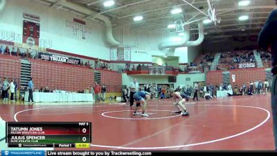 120 lbs Cons. Round 3 - Tatumn Jones, Falcon Wrestling Club vs Julius Spencer, Elite Athletic Club