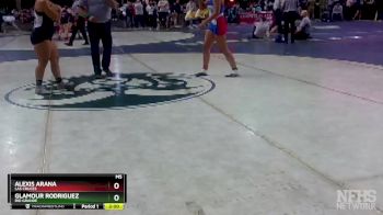 Girls 165 lbs Champ. Round 1 - Glamour Rodriguez, Rio Grande vs Alexis Arana, Las Cruces