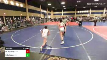 116 lbs Consi Of 16 #2 - Marjorie M. McDaniel, Team Aggression vs Shayla Gallegos, Jefferson Saints