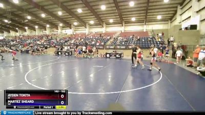 102 lbs Quarterfinal - Ayden Tokita, ID vs Martez Sheard, WI