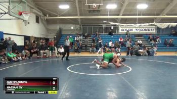 190 lbs Champ. Round 2 - Austin Adkins, Strongsville vs Hassani Sy, Lakeside