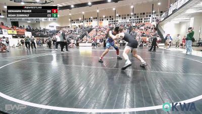 100-105 lbs Rr Rnd 2 - Benjamin Fisher, Salina Wrestling Club vs Noah Zumwalt, Grove Takedown Club