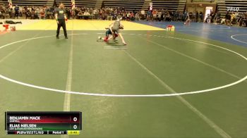 88 lbs Quarterfinal - Elias Nielsen, LSH (LeSueur/Henderson) vs Benjamin Mack, Sartell