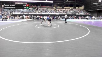 215 lbs Cons. Round 2 - Erick Mendez, Kansas City-Sumner Academy vs Dominic Irwin, De Soto HS