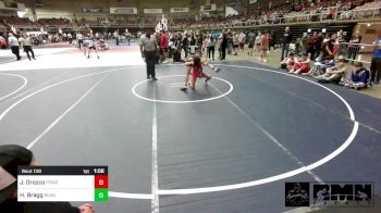 95 lbs Semifinal - Josiah Orozco, Pomona Elite WC vs Hudson Bragg, Bearcave WC