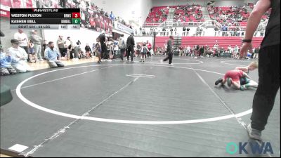 58 lbs Quarterfinal - Weston Fulton, Red Ryder Wrestling Club vs Kashen Bell, Division Bell Wrestling