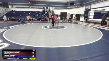 190 lbs Round 2 (4 Team) - Tevia Nau Rarick, Utah 1 vs Taina Uasike, Valiant Prep