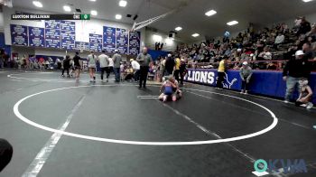 55 lbs Rr Rnd 2 - Aspen Shelton, Team Tulsa Wrestling Club vs Luxton Sullivan, Cowboy Wrestling Club