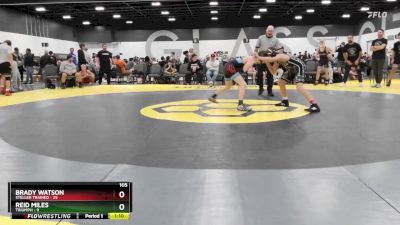 105 lbs Round 3 (6 Team) - Brady Watson, Steller Trained vs Reid Miles, Triumph
