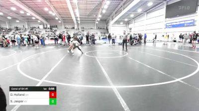 113 lbs Consi Of 64 #1 - Damien Holland, OH vs Samuel Jasper, KY