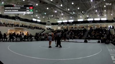 285 lbs Semis & 3rd Wb (16 Team) - Malachi Thomas, Eastside Hs vs Larkin McCormack, St Pius X School