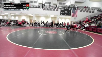 215 lbs Round 1 (16 Team) - Andrew Turenne, Seckinger vs Eitan Villalba, Woodward Academy