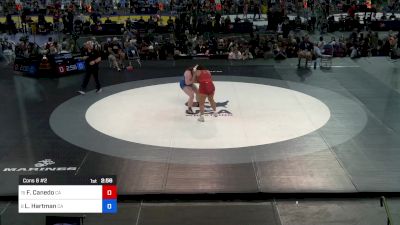 235 lbs Cons 8 #2 - Fernanda Canedo, CA vs Lorelei Hartman, CA