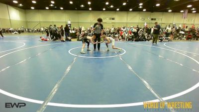 90 lbs Rr Rnd 1 - Gryffin Eldred, Shootbox 9U vs Brady McDonald, Tulsa Elite 9U