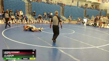 175 lbs Placement (4 Team) - Cy Fowler, Cleveland vs Jayden McKinney, Summit