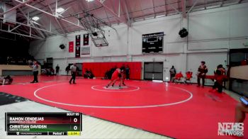 197 lbs Champ. Round 2 - Ramon Cendejas, Bakersfield College vs Christian Davidsn, Cuesta College