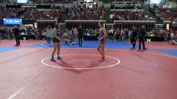 116 lbs Cons. Round 2 - Kalani Freeman, Cougar Club Wrestling vs Kaida Kaquatosh, Cut Bank
