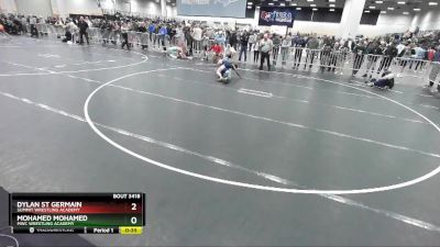 106 lbs Cons. Round 5 - Mohamed Mohamed, MWC Wrestling Academy vs Dylan St Germain, Summit Wrestling Academy