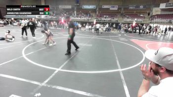 46 lbs 3rd Place - Milo Smith, Montrose Elite vs Annelynn Hammond, Dragon Wrestling CO