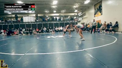 120 lbs 17th Place Match - Alicia Glastetter, Jackson vs Samantha Morales, Parkway South