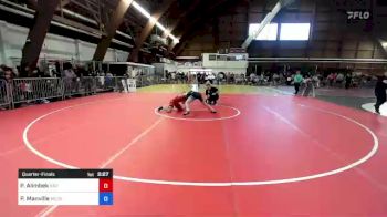 145A lbs Quarterfinal - Pulatov Alimbek, Kaz vs Pierson Manville, M2/state College High School